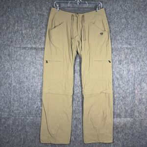 Mountain Hardwear Pants Women's 8 (31x31)‎ Yuma Convertible Hiking Gorpcore Tan